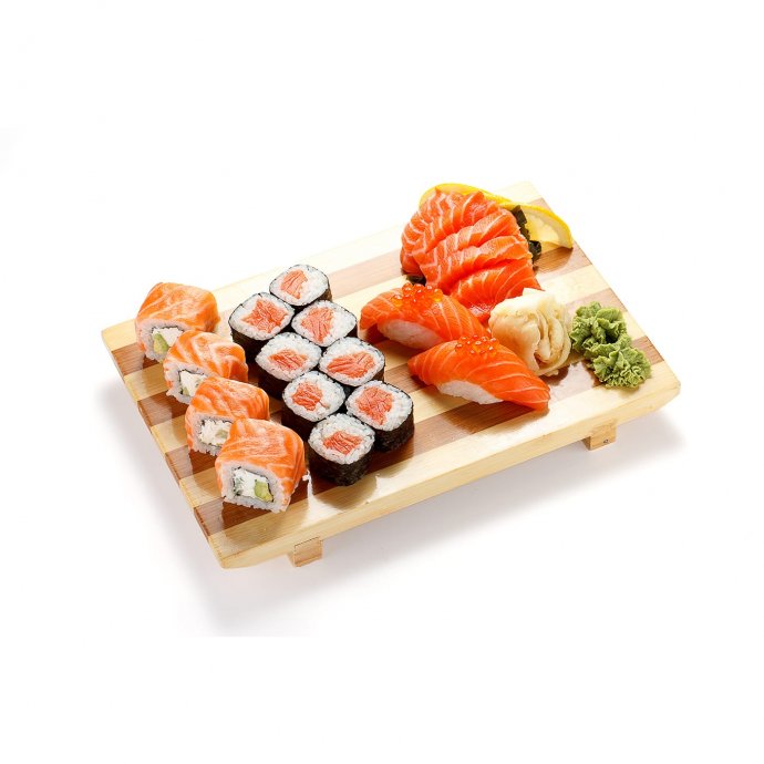 chụp ảnh sushi bán hàng online